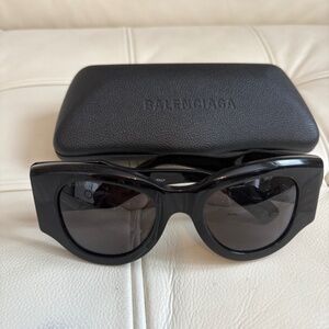 Balenciaga Black Sunglasses